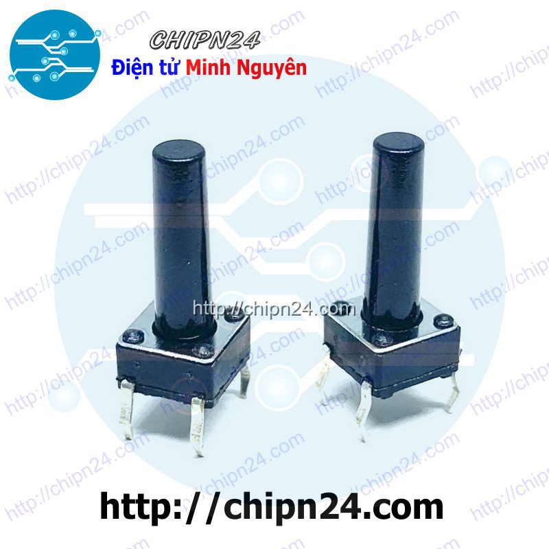 [10 CÁI] (KG1) Nút nhấn 4 chân 6x6x14mm DIP