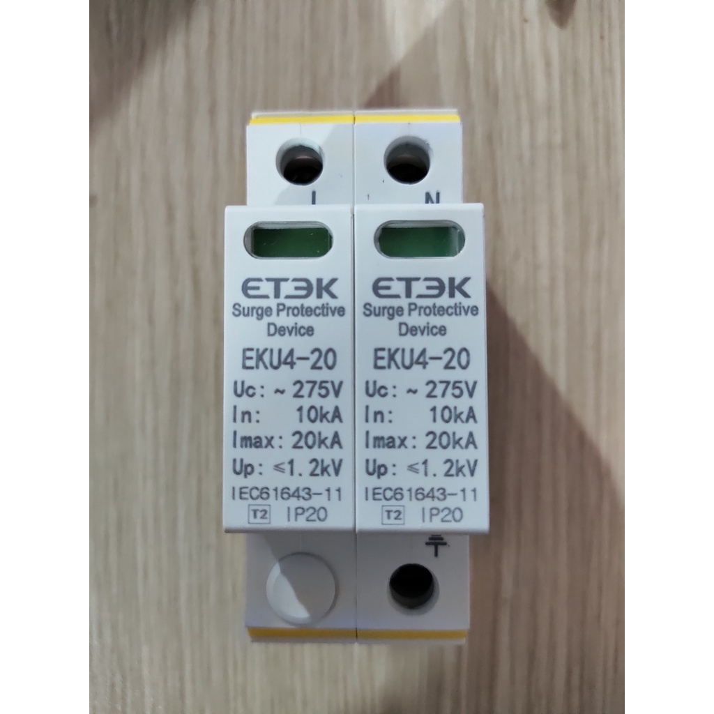 Chống sét lan truyền AC ETEK 1 Pha 20kA