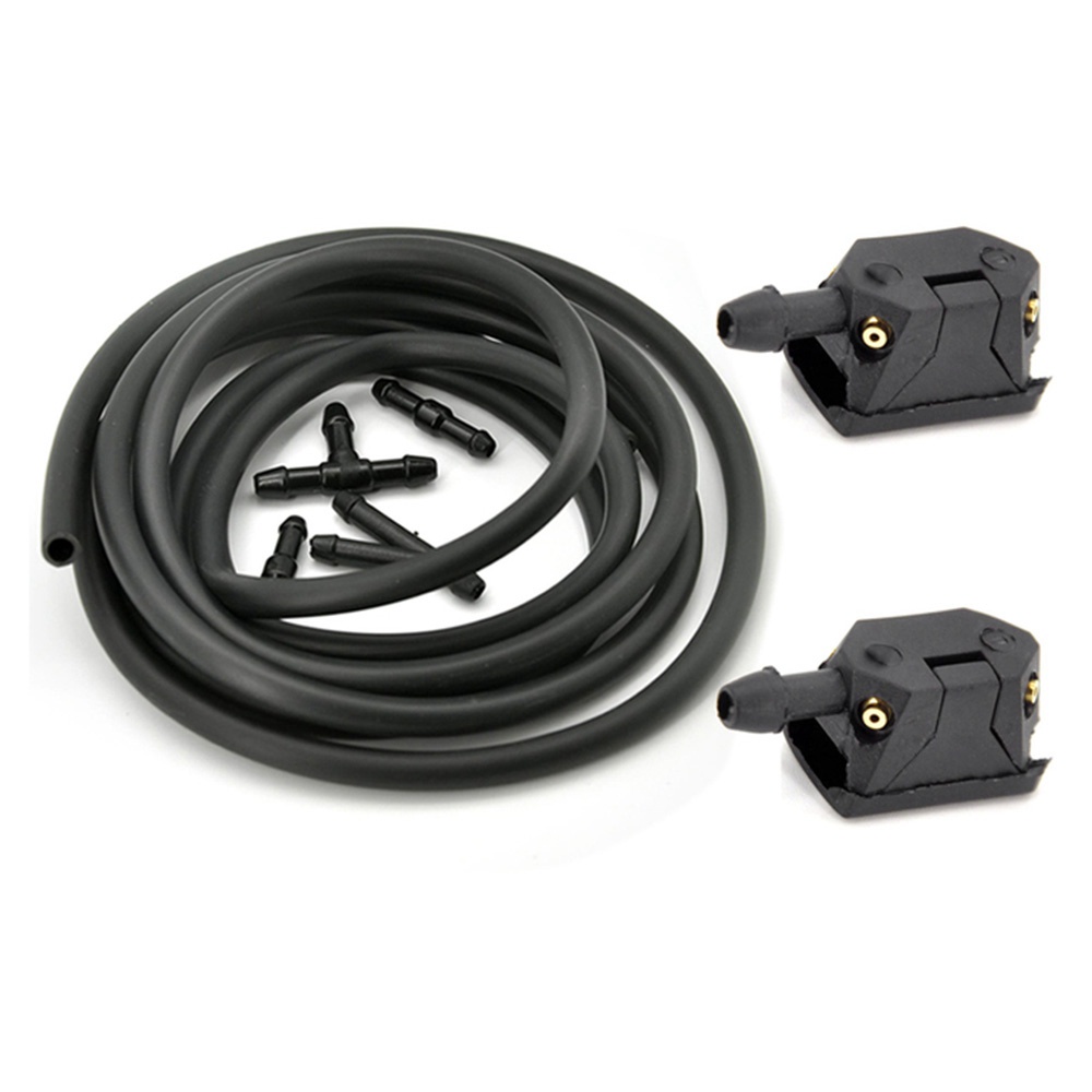 Vòi Phun Vệ Sinh Kính Chắn Gió Xe Hơi Kèm Ống Nối Dành Cho Xe Tải DAF XF 105 95 Xf105 Xf95 95XF