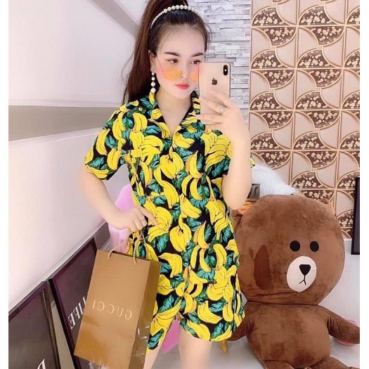 ĐỒ BỘ TRÁI CÂY ĐI BIỂN NHÓM ĐỦ SIZE - TILA FASHION SHOP