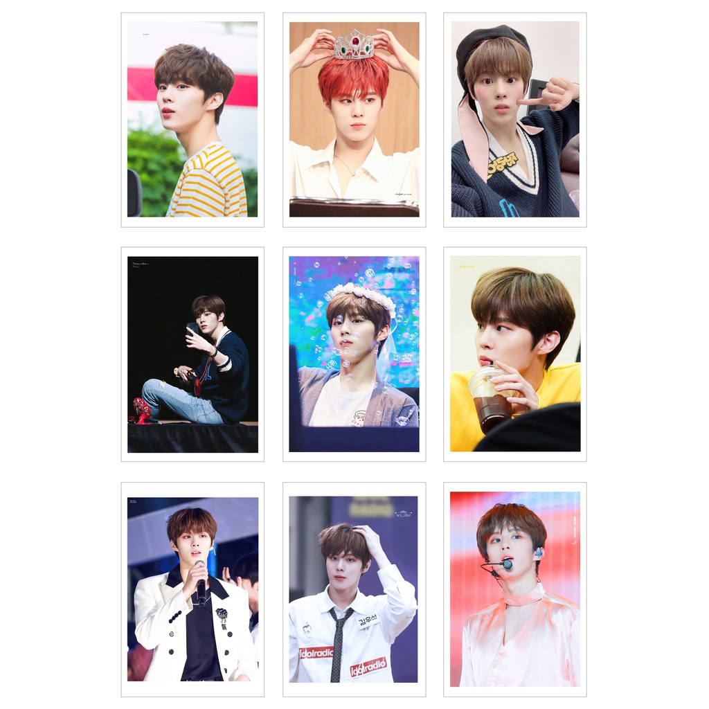 Lomo Card Ảnh KIM WOO SEOK ( WOOSHIN) - X1 ( 45 ảnh)