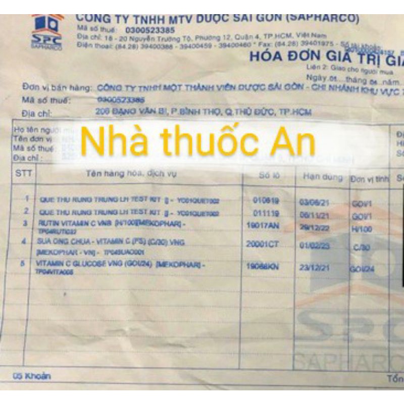 Kẹo ngậm Vita C Glucose