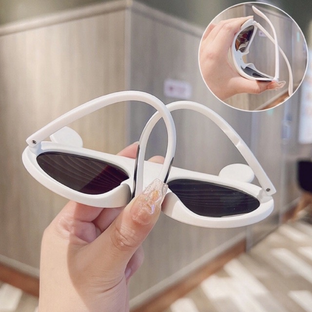 Mắt kính trẻ em hình gấu trúc Panda dễ thương cho bé chất liệu nhựa dẻo chống tia UV - TiNa’s House