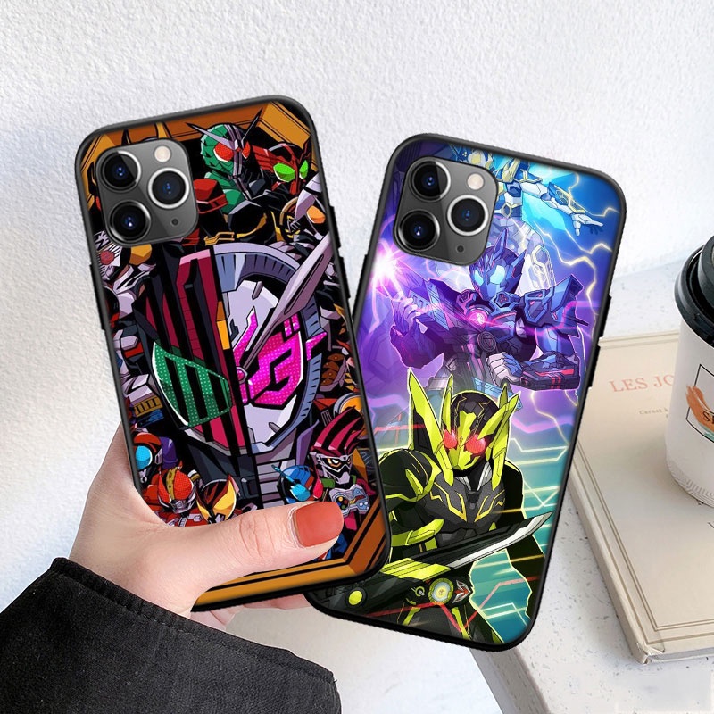 Ốp Điện Thoại Họa Tiết Kamen Rider Cho iPhone 5 5S 6 6S 7 8 11 Pro Max Plus SE XR AI54