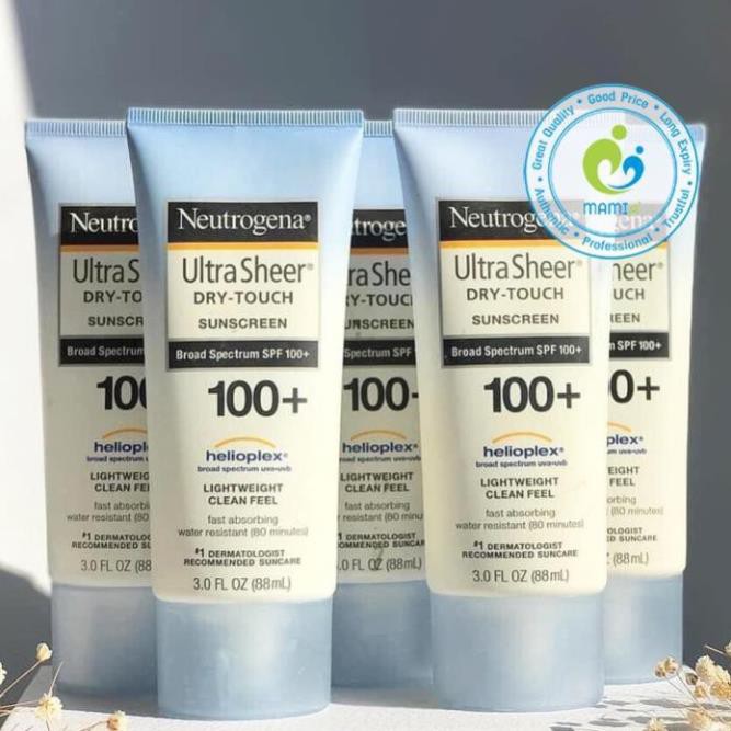 Kem (88/85ml) chống nắng cho trẻ từ 6 tháng tuổi Neutrogena Ultra Sheer Dry-Touch Sunscreen SPF 50/50+/100+, USA