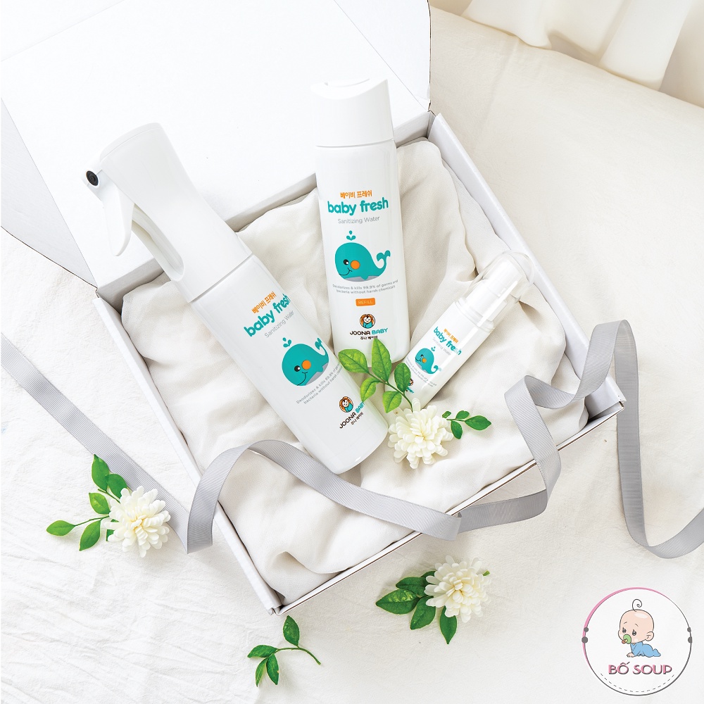 Combo 3 chai xịt diệt khuẩn khử mùi Baby Fresh an toàn cho bé