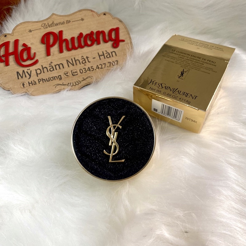Phấn Nước YSL Le Cushion EDP Lamé Collector 2021 Bản Kim tuyến