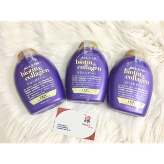 dầu gội Biotin  Thick and Full Biotin and Collagen Shampoo, có nguồn gốc từ Mỹ