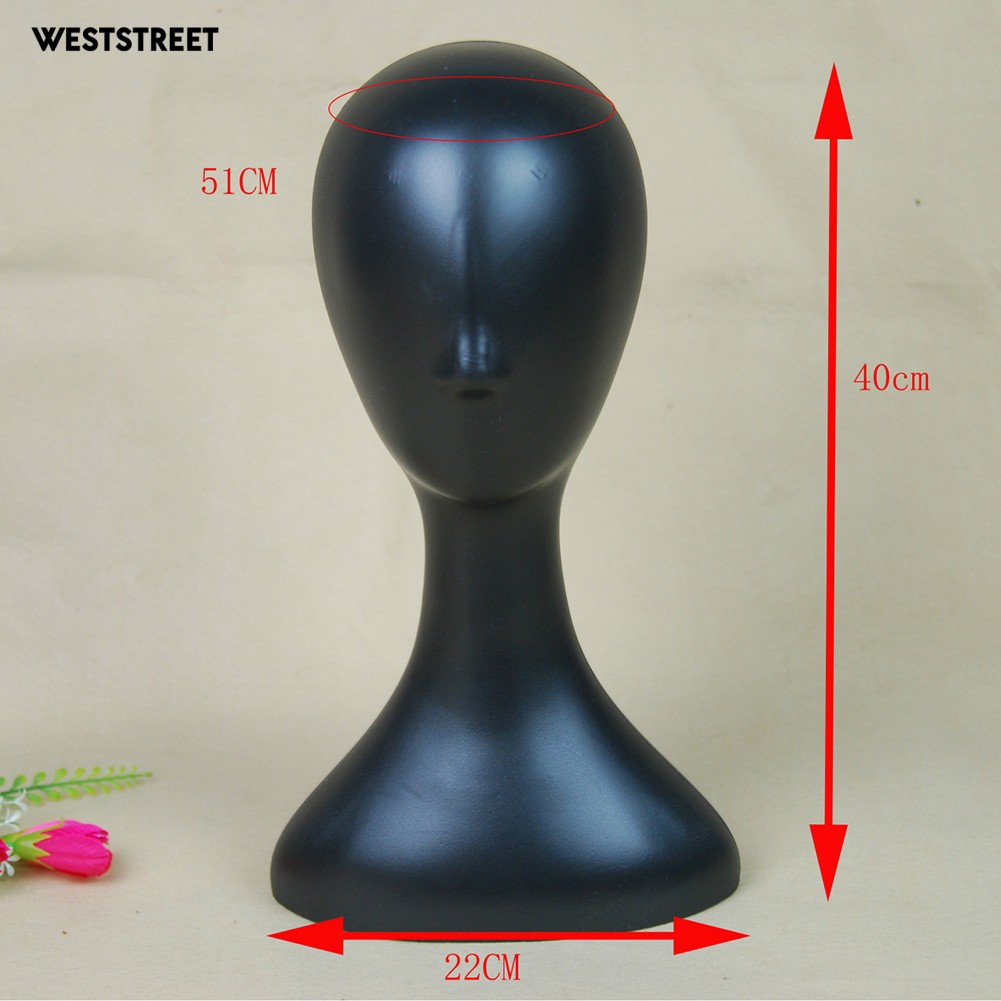 Mô hình đầu ma nơ canh chuyên nghiệp bằng nhựa dành cho trưng bày tóc giả