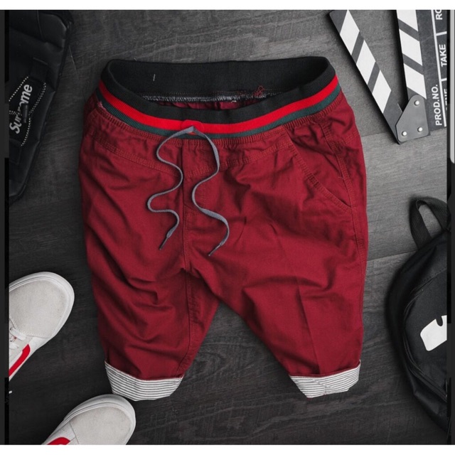 Quần Short Nam Kaki Lưng Thun LD02 | BigBuy360 - bigbuy360.vn