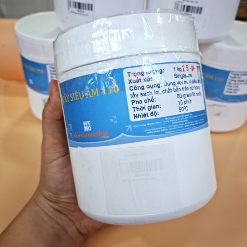TẨY SIÊU ÂM 110, BỘT MÁY R,U,N,G