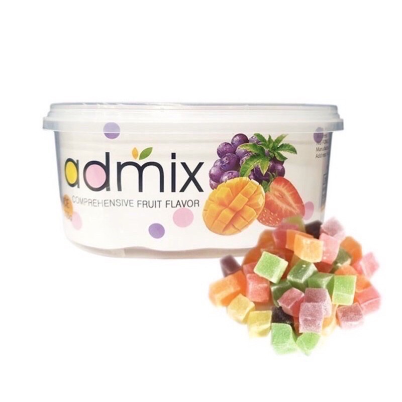 1 HỘP KẸO DẺO TRÁI CÂY ADMIX 308g