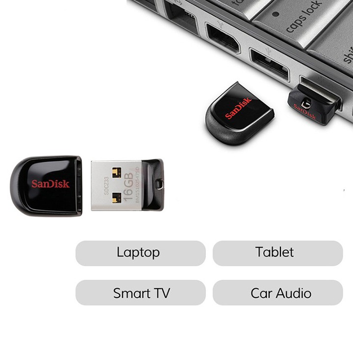 Usb Sandisk 4G 8G 16G 32G 64G SDCZ33 mini 2.0 | WebRaoVat - webraovat.net.vn