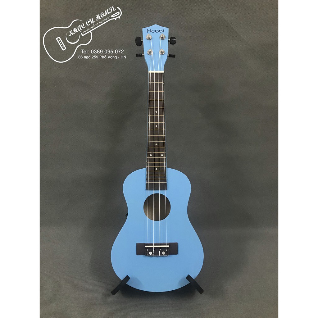 (RẺ VÔ ĐỊCH) ĐÀN UKULELE CONCERT XANH DA TRỜI MCOOL