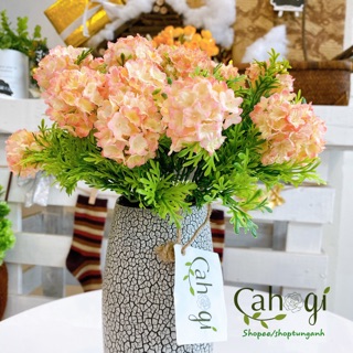 Hoa Giả - Cẩm Tú Cầu Hồng Phớt