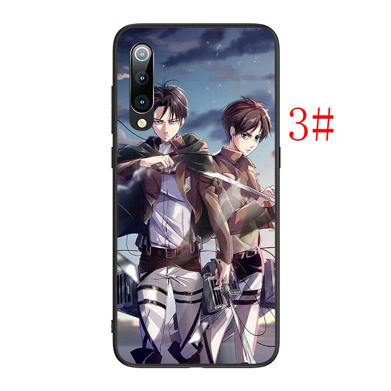 Ốp Lưng Silicone Mềm In Hình Anime Attack On Titan Cho Redmi 6 Pro 6a 7 7a 8 8a 9 9a 9c T4