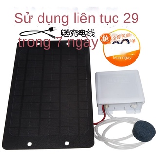 Máy bơm oxy năng lượng mặt trời bể cá bể cá ngoài trời máy bơm oxy đa năng trong nhà máy bơm oxy mini siêu êm bảo vệ môi trường