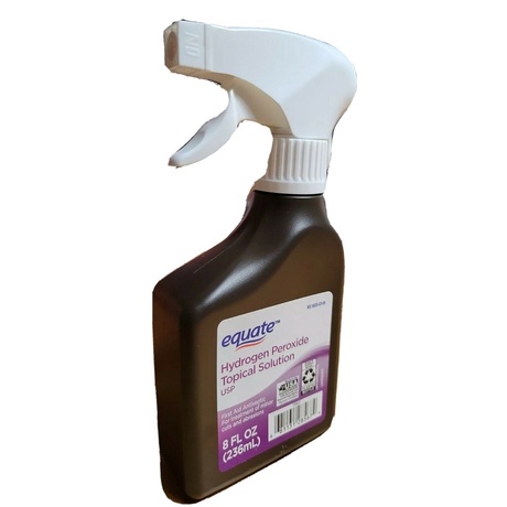 EQUATE 3 Hydrogen Peroxide Chai Xịt Dung Dịch Tại Chỗ 8oz