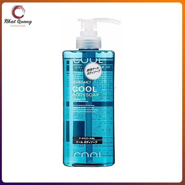 Sữa tắm nam Cool Body Soap Pharmaact 600ml - HÀNG NHẬT NỘI ĐỊA