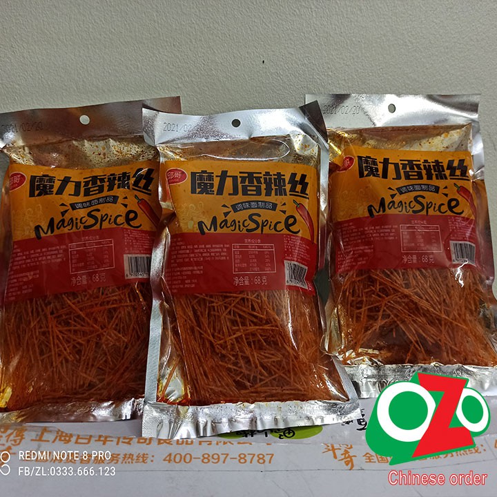 Que cay Magic Spice siêu ngon và các loại que cay best seller nội địa Trung