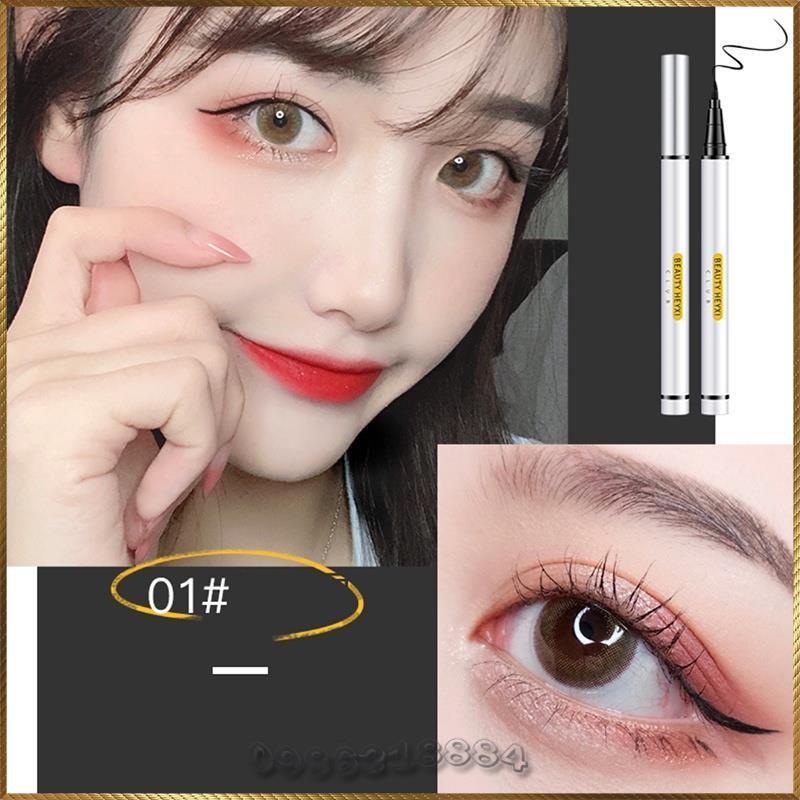 Bút kẻ mắt Beauty Heyxi Club Eyeliner nhanh khô không thấm nước HE02