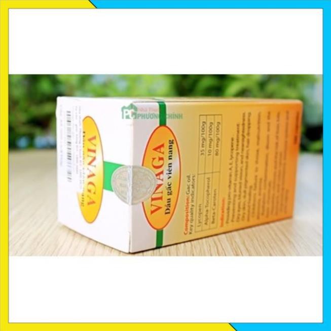 Dầu gấc Vinaga ,Vinaga cung cấp vitamin A