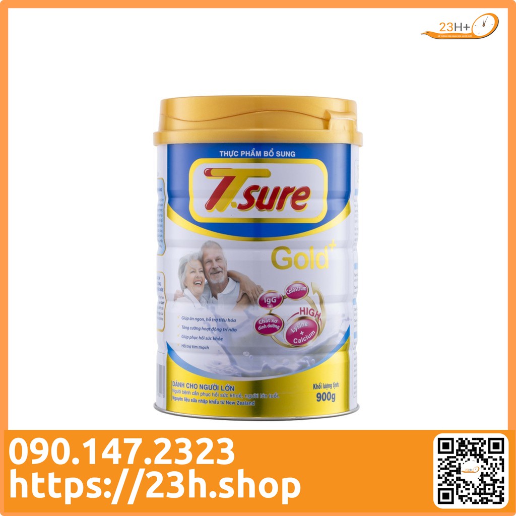 Sữa Bột Dành Cho Người Cao Tuổi Tsure Gold+ 900g