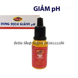 Dung dịch GIẢM pH cho hồ cá cảnh