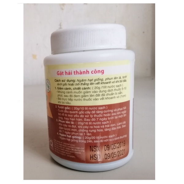 Phân bón kích rễ N3M 100gram dùng kích rễ cho nhiều loại cây trồng