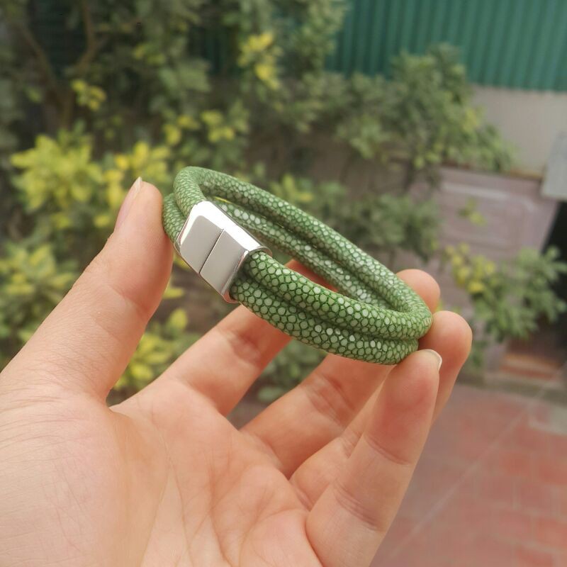 Vòng tay cá đuối kiểu đôi dáng nam