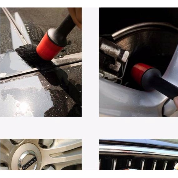 Bàn Chải Lông Mềm Vệ Sinh Lỗ Thông Khí Xe Hơi Tiện Dụng