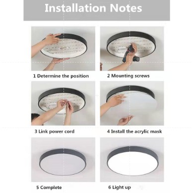 Đèn led Gắn Trần Nhà Nhiều Màu Sắc Phong Cách Hiện Đại Dành Cho Phòng Ngủ Trẻ Em