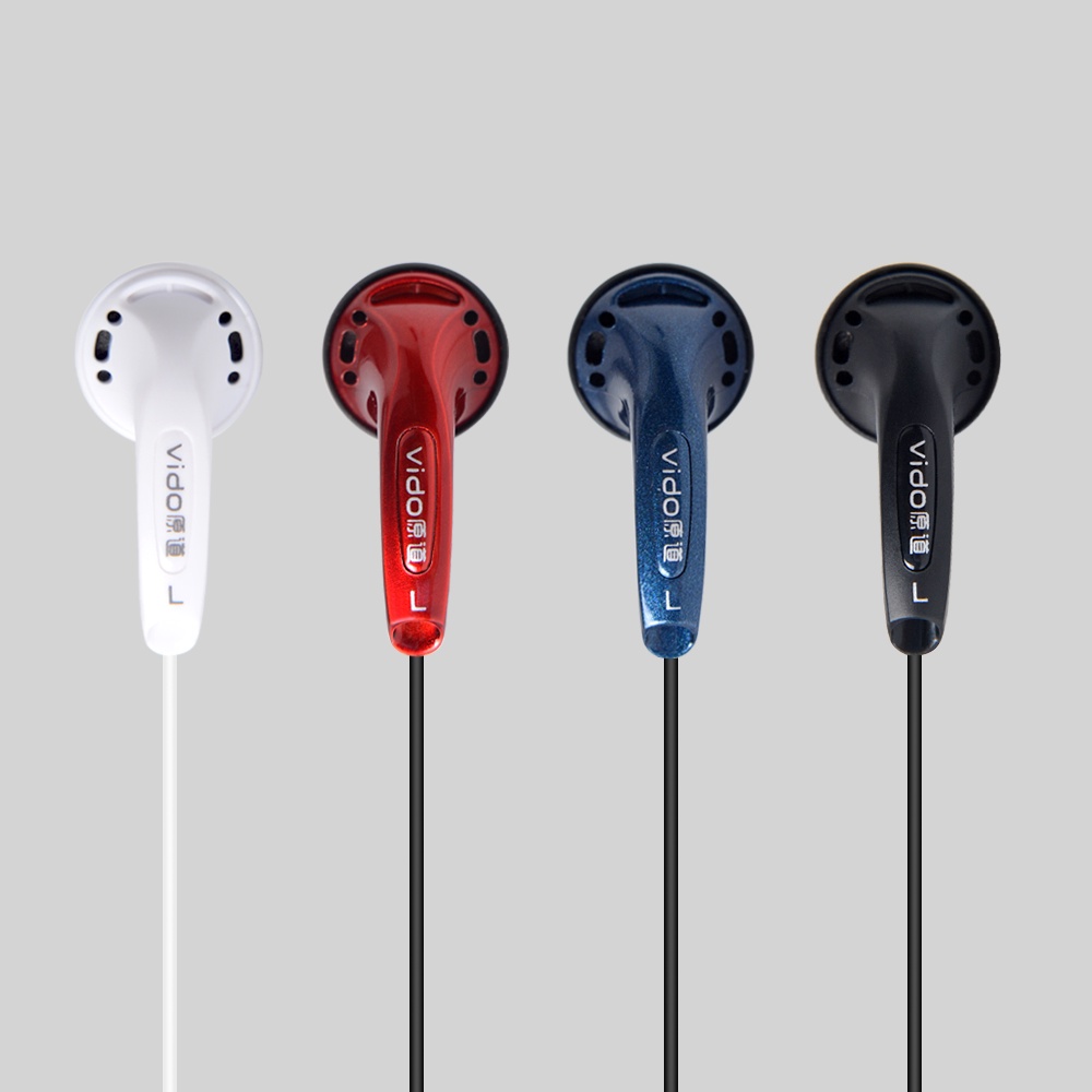 Tai nghe nhét tai Vido 3.5mm âm thanh HiFi sống động chất lượng cao