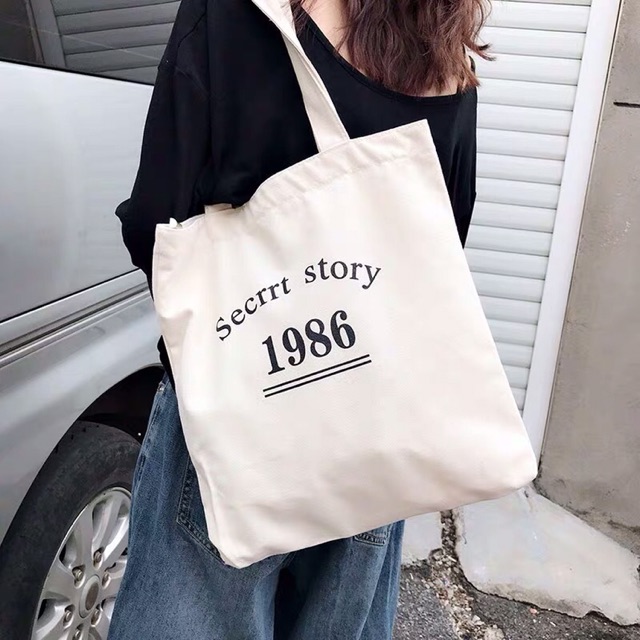 Túi tote 1986 ulzzang style Hàng Quảng Châu