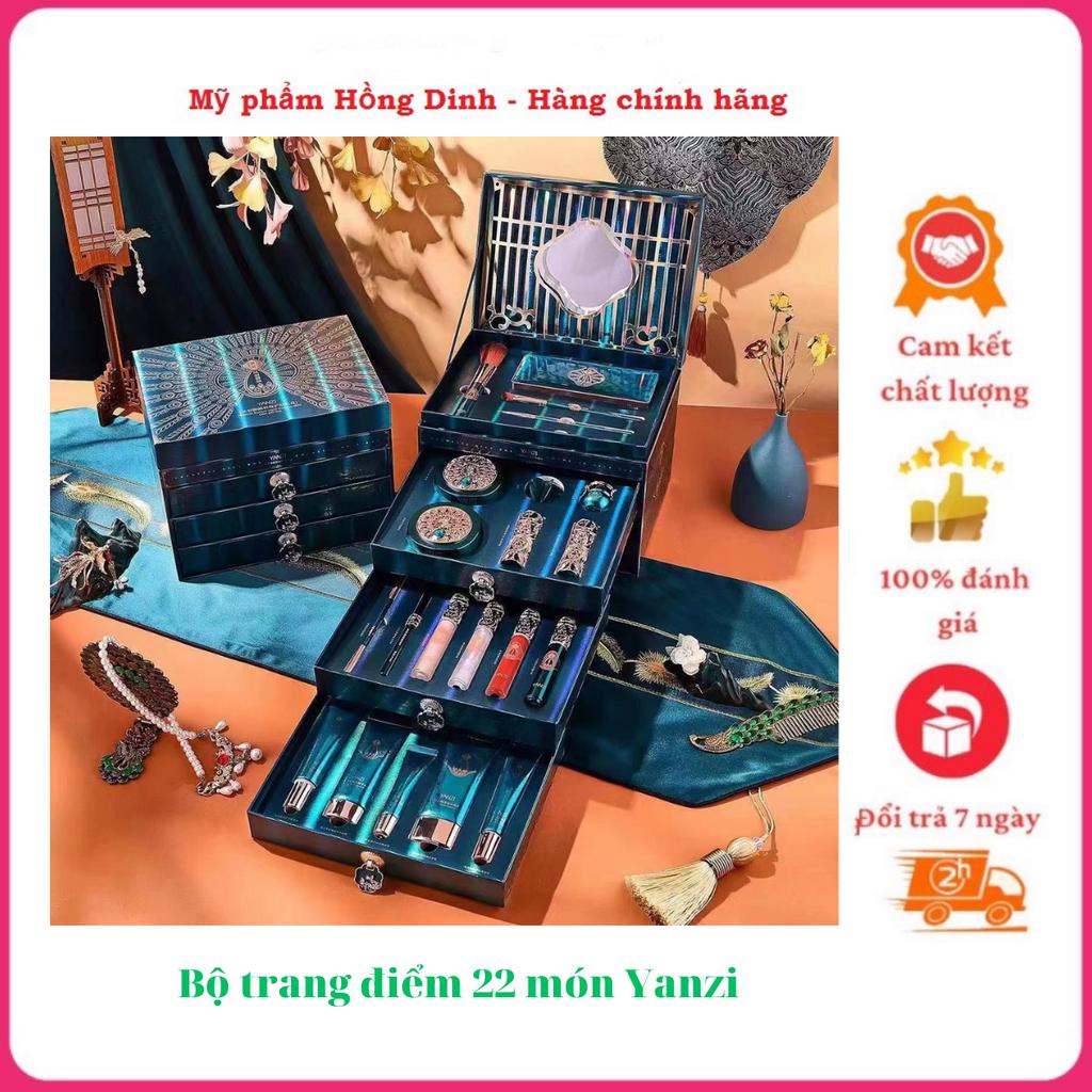 Set trang điểm 22 món Yanzi và kem dưỡng da