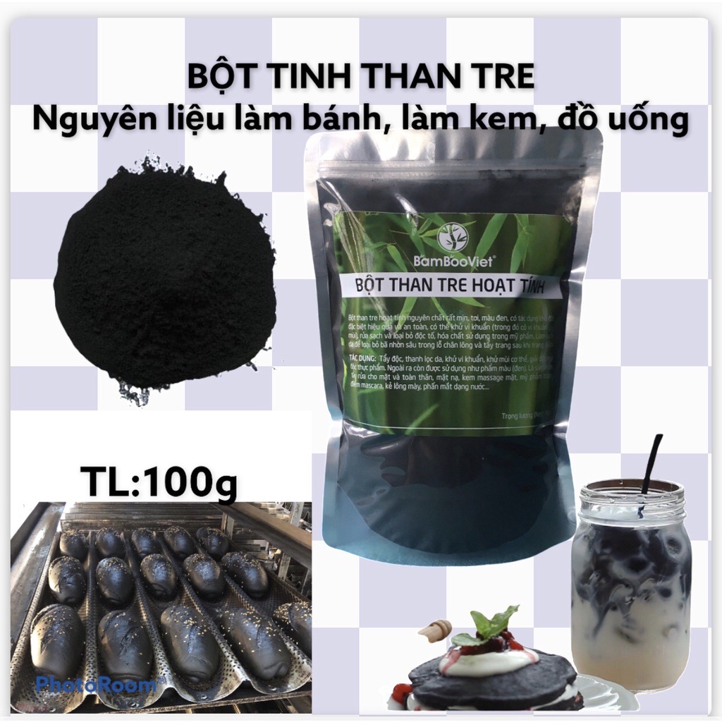 BỘT THAN TRE HOẠT TÍNH (GÓI 1 KGS)