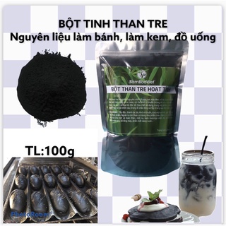 BỘT THAN TRE HOẠT TÍNH (TÚI 100G)