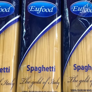 Mỳ ý Nhập Khẩu Mới Hiệu EUFOOD Sợi To 500g