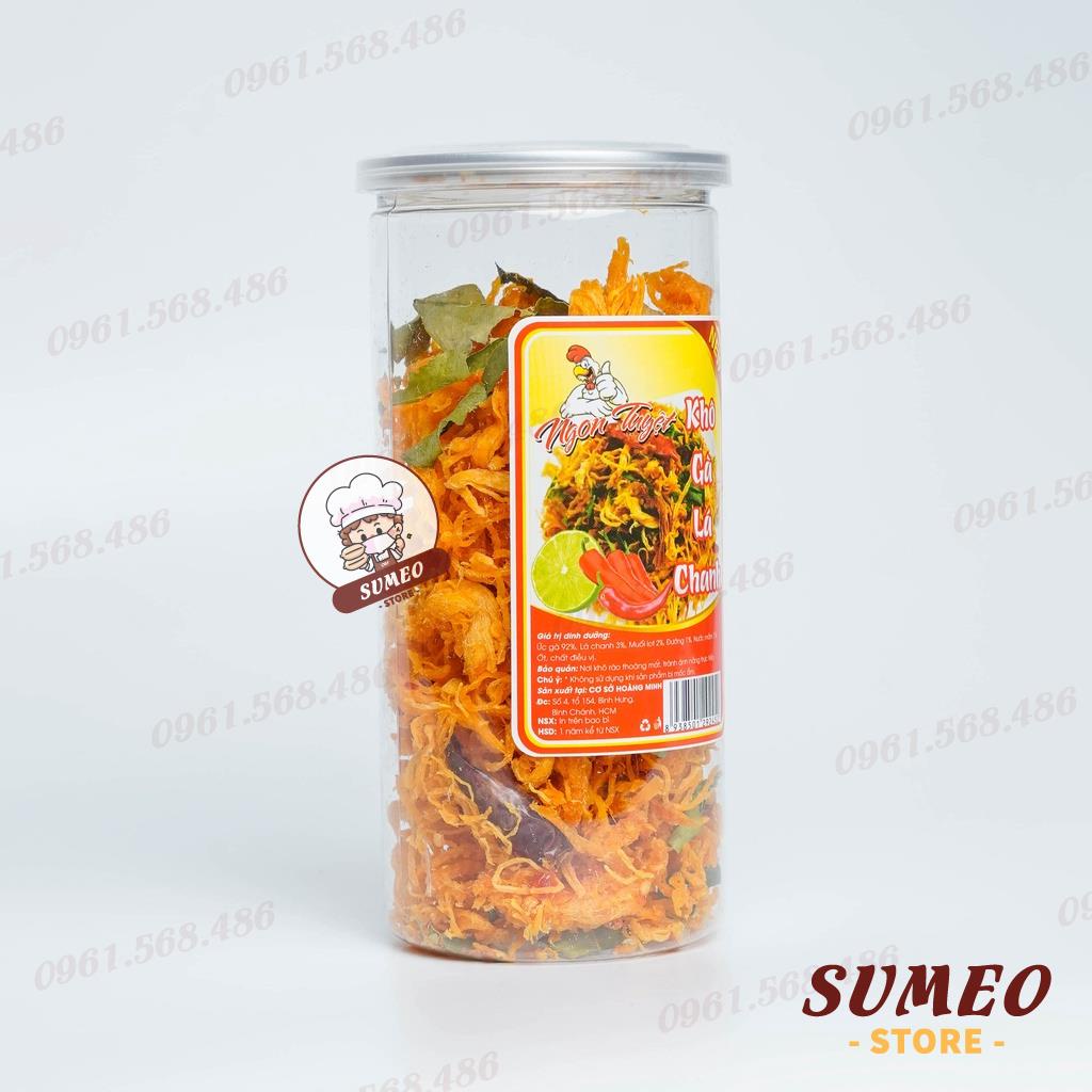 Khô Gà Lá Chanh Xé Cay Khô Gà Xé Cay Lá Chanh 300g Sumeo Store | BigBuy360 - bigbuy360.vn