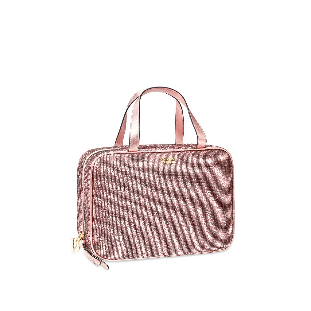 HOT! TÚI XÁCH Stripe Jetsetter Travel Case VICTORIA