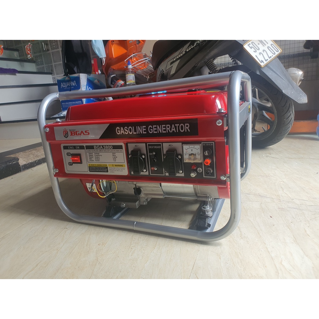 Máy phát điện chạy xăng Bgas BGA3800 - HÀNG CHÍNH HÃNG