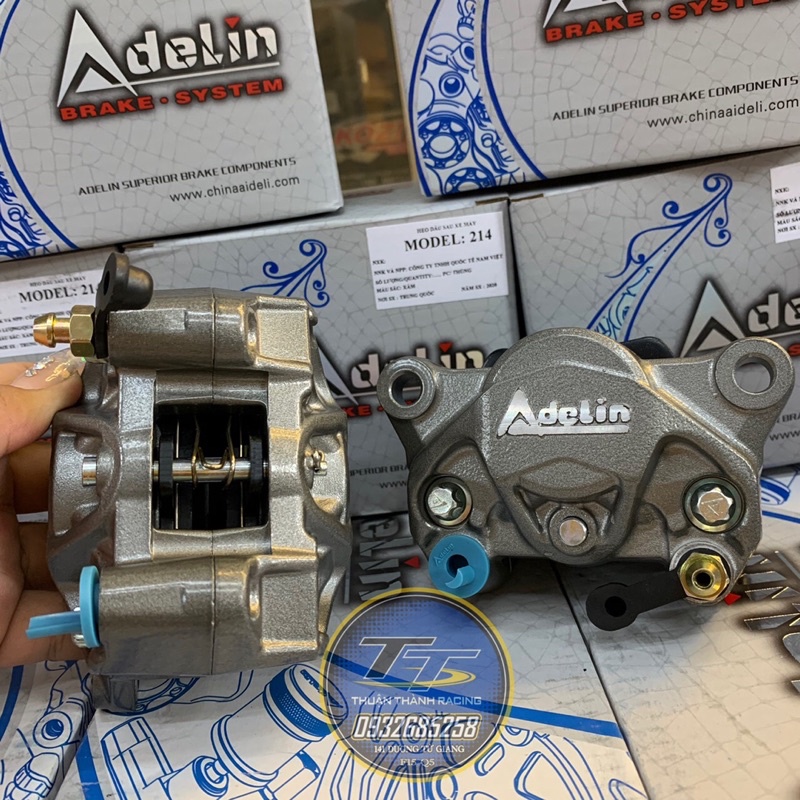 Heo dầu Adelin 2pis đối xứng chính hảng / pas dĩa trước sau các dòng xe