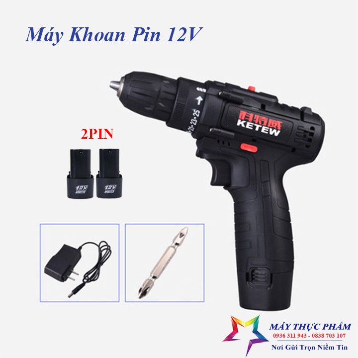 Máy Khoan Pin Cầm Tay 12V