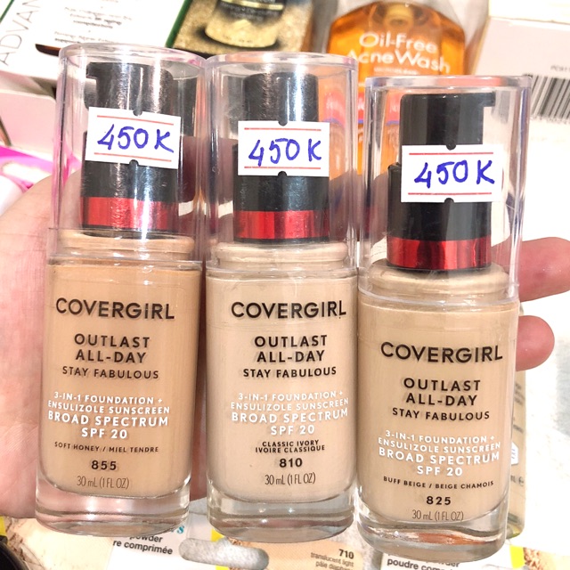 Phấn nước covergirl 3 in 1 (made in Usa)