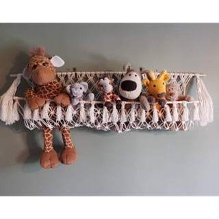 Kệ macrame treo đầu giường trang trí - 80cm