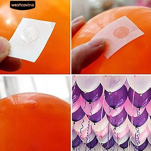 Keo 2 mặt dán bong bóng trang trí tiệc