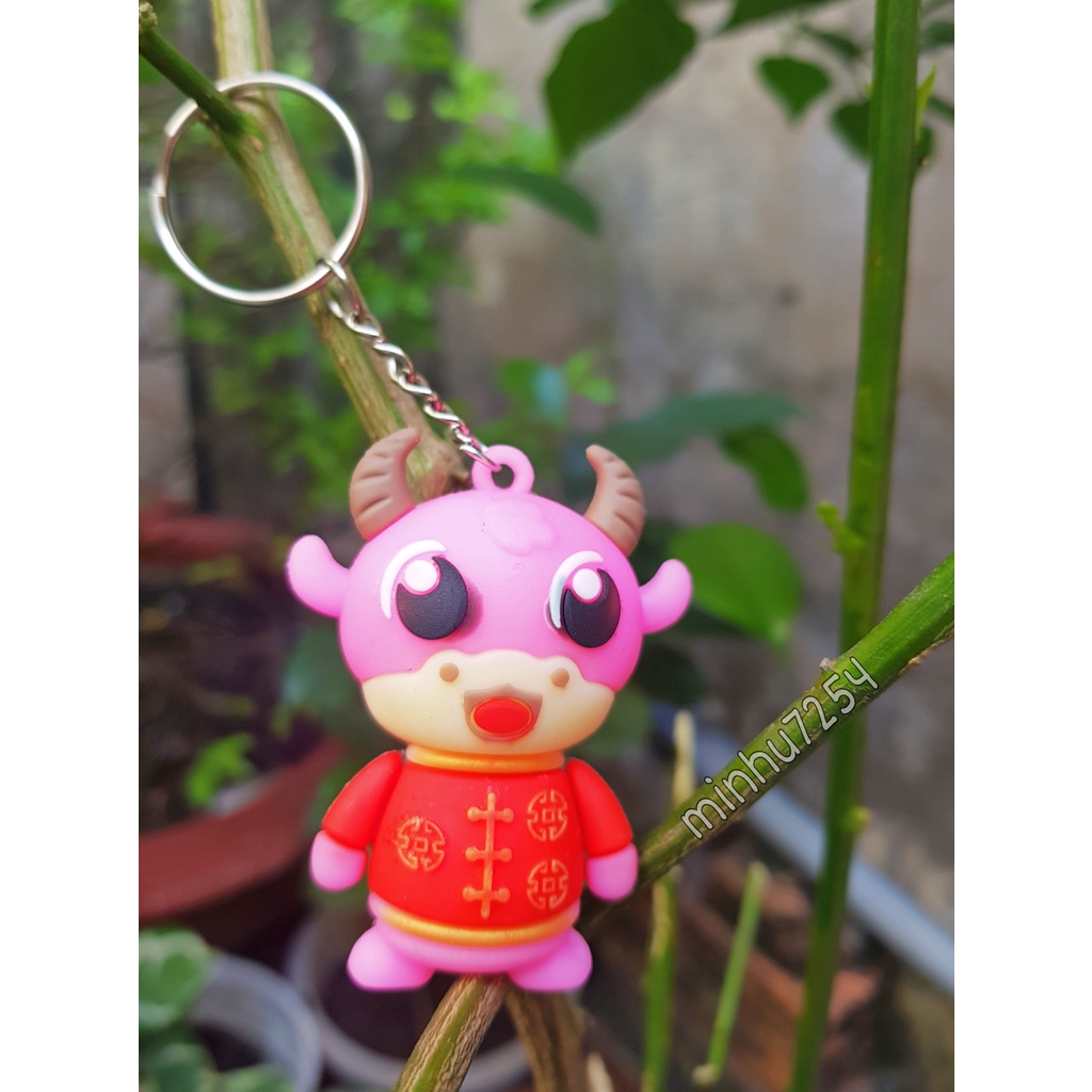 MÓC KHÓA, MÓC TÚI XÁCH CON TRÂU