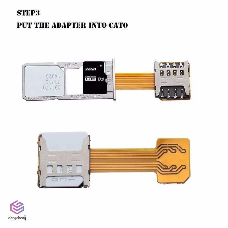 Cáp Mở Rộng Khe Cắm Thẻ Sim Cho Điện Thoại Android