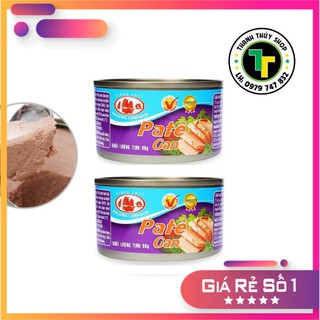 Combo 2 hộp - Pate gan Hạ Long siêu ngon siêu tiện lợi date mới liên tục loại 150g