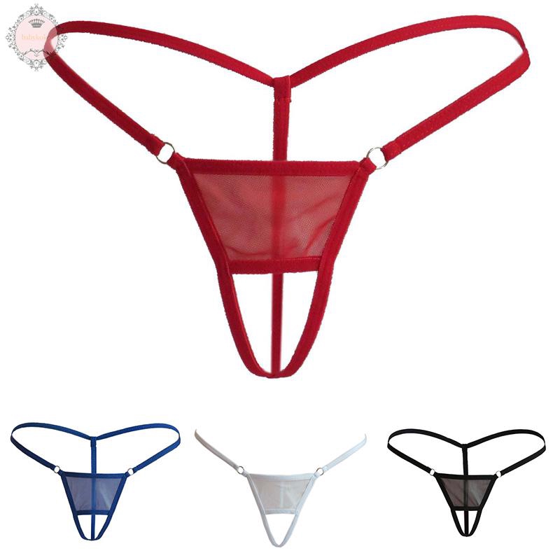 Quần lót lọt khe thoáng khí kiểu dáng quyến rũ thời trang cho nam